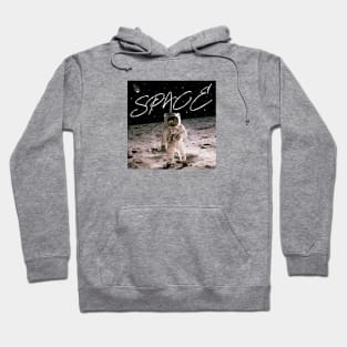 Space rocket man astronaut Hoodie